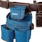 Bucket Boss Belt, Leather Hyrbid Tool Belt with Suspenders, BLUE, Blue 55505-RB - alternate 6